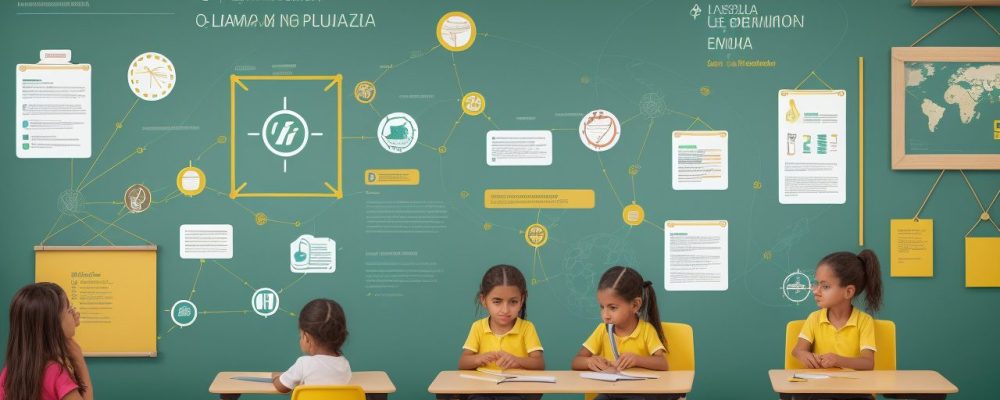 Estudantes em sala de aula usando estratégias diversas para superar dificuldades de aprendizagem