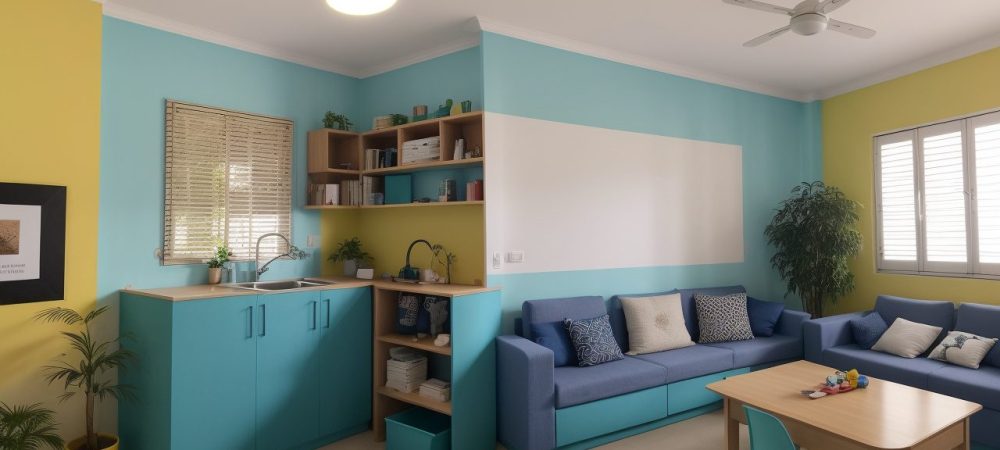 Sala de aula com alunos engajados em atividades personalizadas para dificuldades de aprendizagem