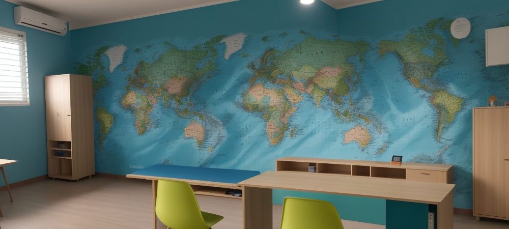 Estudantes em sala de aula utilizando estratégias adaptativas para dificuldades de aprendizagem