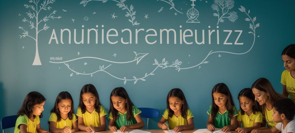Sala de aula com educadores utilizando estratégias para superar dificuldades de aprendizagem em crianças