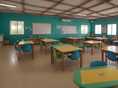 Estudantes em sala de aula utilizando estratégias práticas para superar dificuldades de aprendizagem