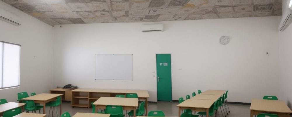 Crianças e adolescentes em sala de aula participando de debate sobre ética e cidadania na escola.