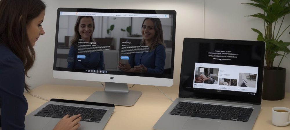 Representação visual de um profissional se comunicando em uma reunião, simbolizando a importância da etiqueta profissional para uma boa imagem.