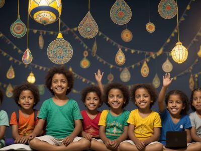 Alunos e professor em sala de aula, aprendendo sobre etnoeducação, com foco em curso online de Educação Indígena