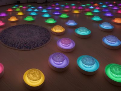 Imagem ilustrativa da filosofia da educação em sala de aula, com destaque para a interação entre alunos e o estudo das teorias educacionais.