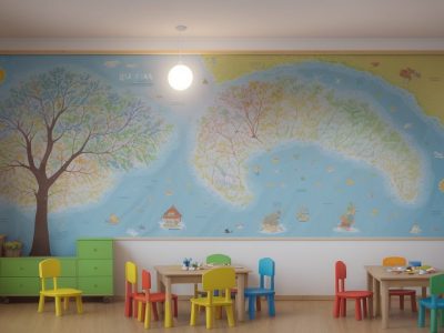 Crianças em sala de aula, envolvidas em atividades práticas de filosofia e educação, aprendendo sobre ética e valores.