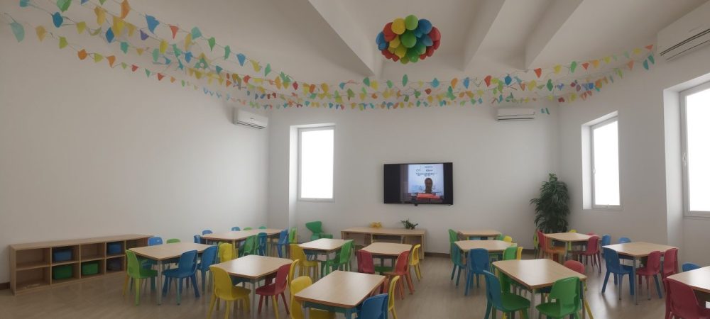 Crianças participando de um círculo de conversa em sala de aula, discutindo filosofia e ética para o ensino fundamental.