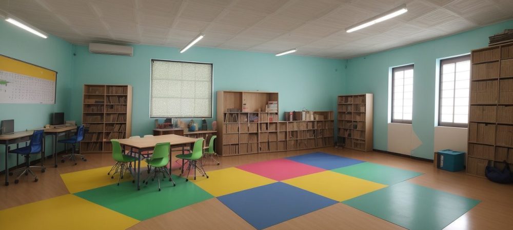 Alunos do ensino médio explorando conceitos de física em sala de aula com experimentos e materiais didáticos