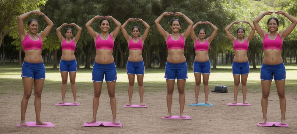 Imagem ilustrando os benefícios da fisiologia do exercício para a saúde e bem-estar dos servidores públicos, com foco em atividades físicas e qualidade de vida.