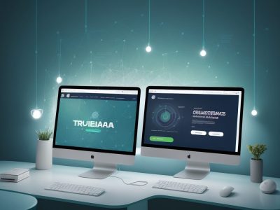 Visão geral de um sistema de folha de pagamento com gráficos e um holerite, representando a eficiência e organização no cálculo de folha de pagamento e eSocial.