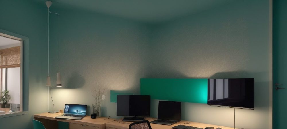 Representação visual de um curso online de francês, mostrando uma pessoa estudando, com elementos visuais de sucesso profissional e a inscrição no curso.