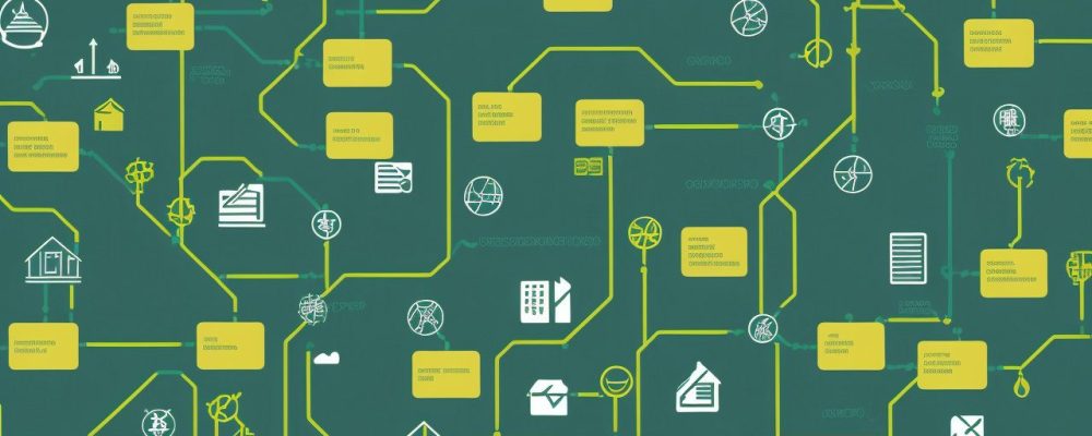 Imagem ilustrativa sobre fundamentos econômicos da educação, com foco em eficiência e financiamento educacional, mostrando gráficos e pessoas em ambiente de estudo e trabalho.