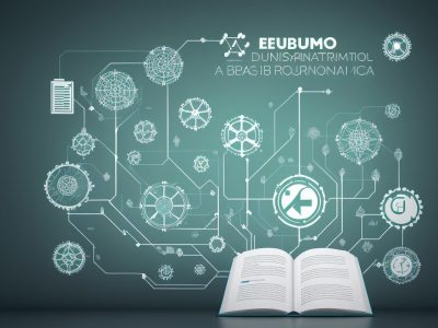 Servidores públicos aplicando os fundamentos empresariais em um ambiente de trabalho colaborativo, demonstrando gestão e liderança