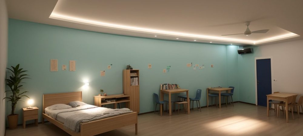 Cena de sala de aula com foco em reflexão e diálogo sobre fundamentos filosóficos da educação, com alunos e educadores engajados.