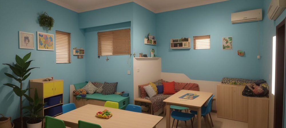 Alunos participando ativamente de atividades gamificadas em sala de aula, com elementos de jogos e desafios para engajamento e aprendizado.