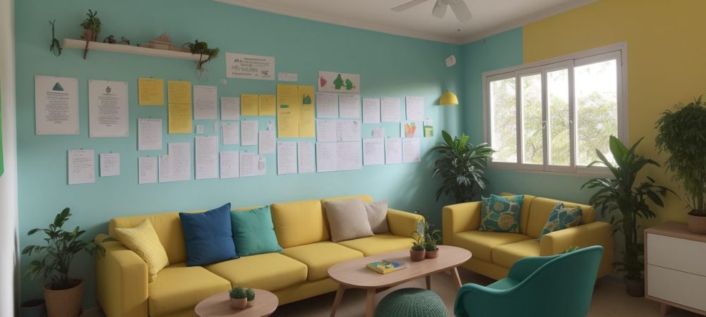 Professores e alunos engajados em atividades de letramento digital, utilizando diferentes gêneros digitais na sala de aula, alinhados à BNCC.