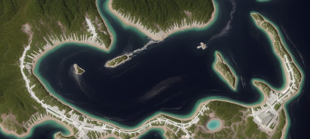 Geografia no Setor Público: Soluções e Impactos Imagem mostrando um mapa do Brasil com destaque para as áreas de geografia humana e meio ambiente, com pessoas trabalhando em planejamento urbano, simbolizando a aplicação da geografia.