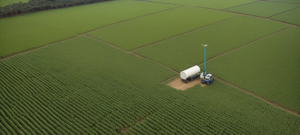 Processo de georreferenciamento de imóveis rurais com levantamento topográfico e tecnologia GNSS.