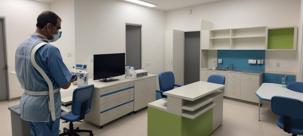 Imagem ilustrando o curso de gerenciamento de equipamentos hospitalares, com foco na manutenção, calibração e segurança dos equipamentos médico-hospitalares em ambiente hospitalar.