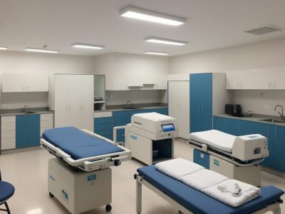 Imagem mostrando o gerenciamento de equipamentos hospitalares, com foco em manutenção e segurança para o setor público.