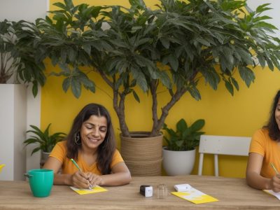 Imagem representando gerontologia social, mostrando idosos interagindo em atividades de envelhecimento ativo e cuidados