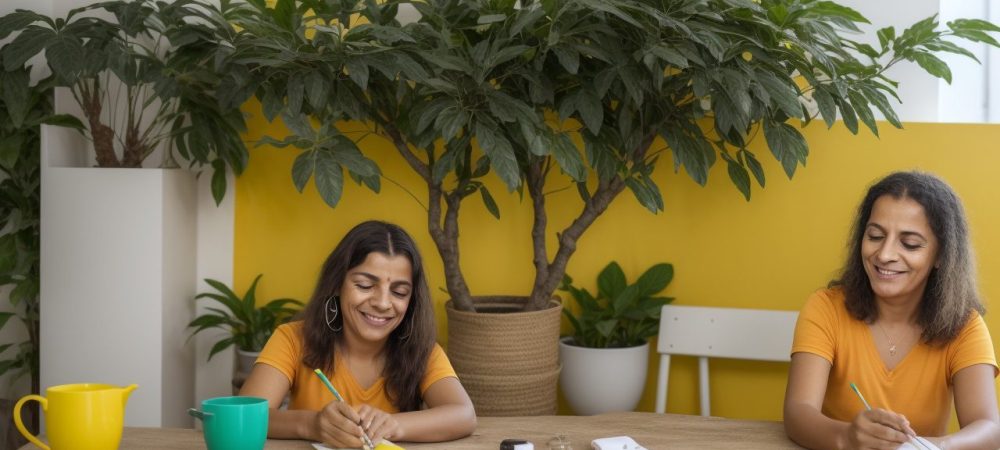 Imagem representando gerontologia social, mostrando idosos interagindo em atividades de envelhecimento ativo e cuidados