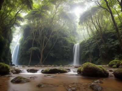 Cenário de gestão ambiental eficaz com práticas sustentáveis sendo implementadas em uma empresa