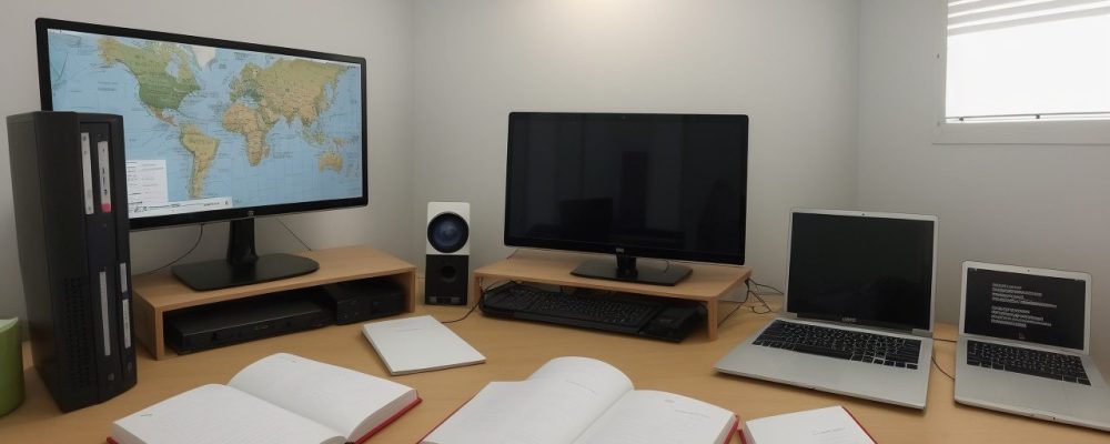 Servidores estudando gestão documental online para otimizar o controle de arquivos e documentos no setor público