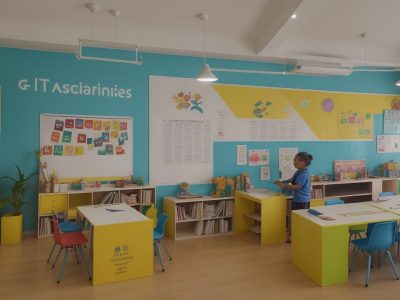 Visão geral de uma gestão escolar inovadora com foco em liderança e tecnologias na educação, inspirando educadores