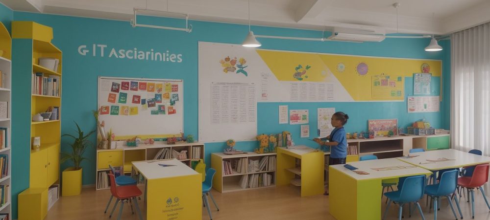 Visão geral de uma gestão escolar inovadora com foco em liderança e tecnologias na educação, inspirando educadores