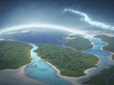 Imagem ilustrando o planejamento financeiro e finanças corporativas no serviço público, com gráficos e pessoas trabalhando em um ambiente moderno e colaborativo, representando o curso de gestão financeira.