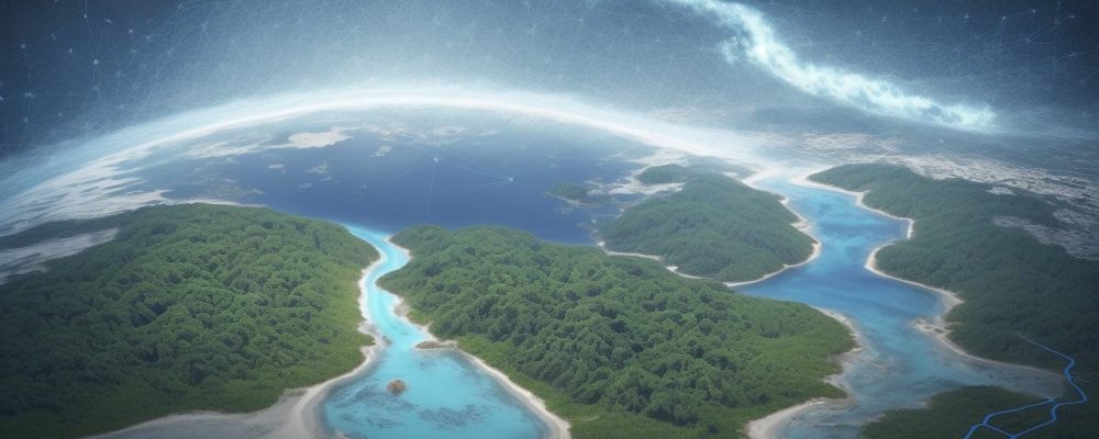 Imagem ilustrando o planejamento financeiro e finanças corporativas no serviço público, com gráficos e pessoas trabalhando em um ambiente moderno e colaborativo, representando o curso de gestão financeira.