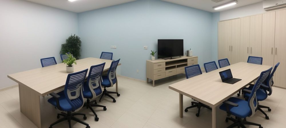 Servidores públicos trabalhando em um ambiente colaborativo, com foco em gestão organizacional e resultados eficazes para a população.