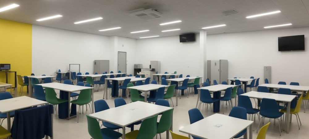 Servidores públicos em treinamento sobre LGPD, utilizando ferramentas digitais para modernizar a gestão e garantir a segurança dos dados.