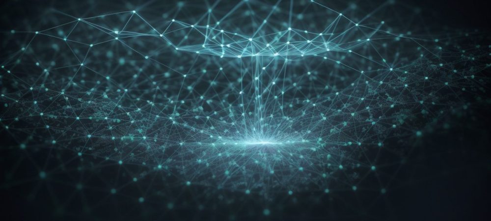 Representação visual da gestão da cadeia de suprimentos no setor público, com gráficos e logística para otimizar recursos.