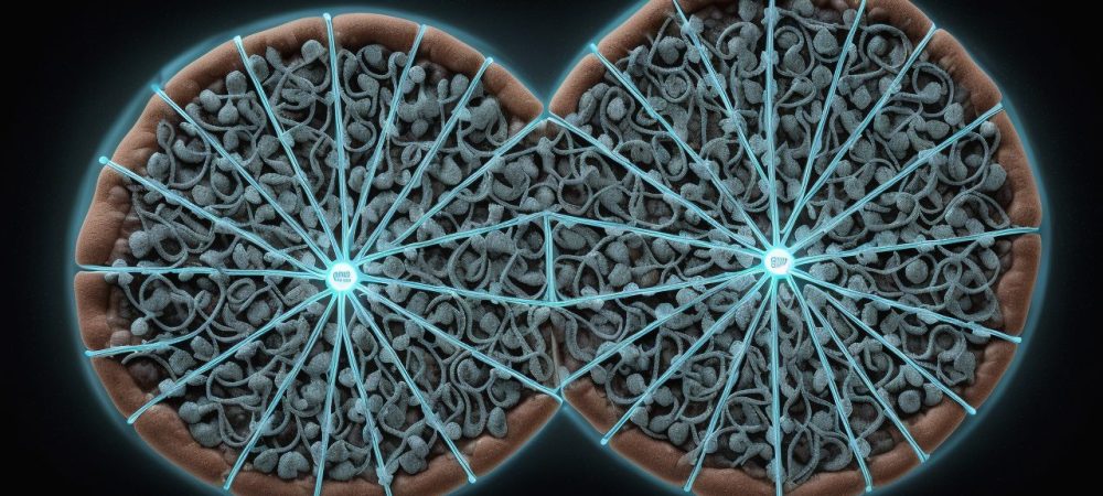 Gestão da Cadeia de Suprimentos: Fluxo Eficiente e Estratégico Representação visual de uma cadeia de suprimentos eficiente, com gráficos e elementos que simbolizam a gestão estratégica e o fluxo otimizado.