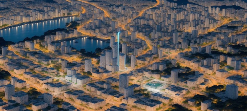 Representação visual da gestão de políticas públicas, mostrando o impacto na sociedade e a importância da eficiência.