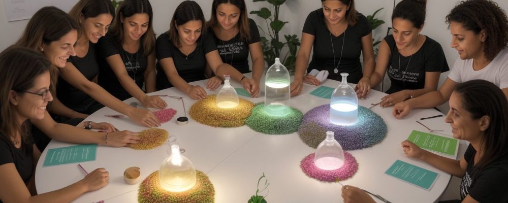 Imagem ilustrando gestão de projetos sociais, com pessoas trabalhando em equipe para impactar positivamente a comunidade