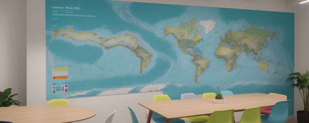 Ilustração de profissionais colaborando em estratégias de Gestão de Recursos Humanos para melhorar o clima organizacional e o desenvolvimento de pessoas.