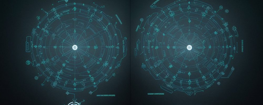Visão geral de um sistema de gestão escolar moderno, com interfaces e dados relevantes para a gestão eficiente em plataformas educacionais