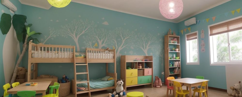 Crianças praticando ginástica na escola, demonstrando coordenação e alegria em um ambiente educativo