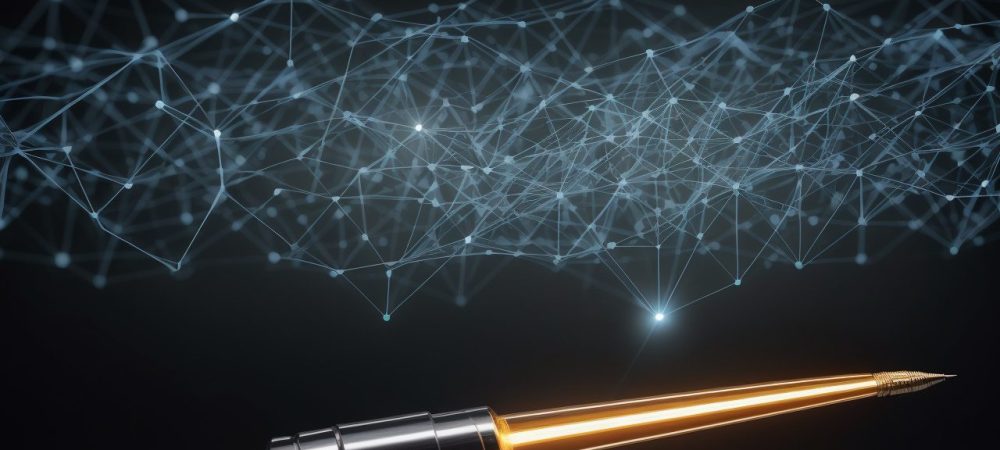 Representação visual do Google Analytics com gráficos e dados, simbolizando a análise e otimização de campanhas de marketing digital.