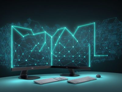 Análise de dados do Google Analytics em tela de computador, representando o sucesso digital