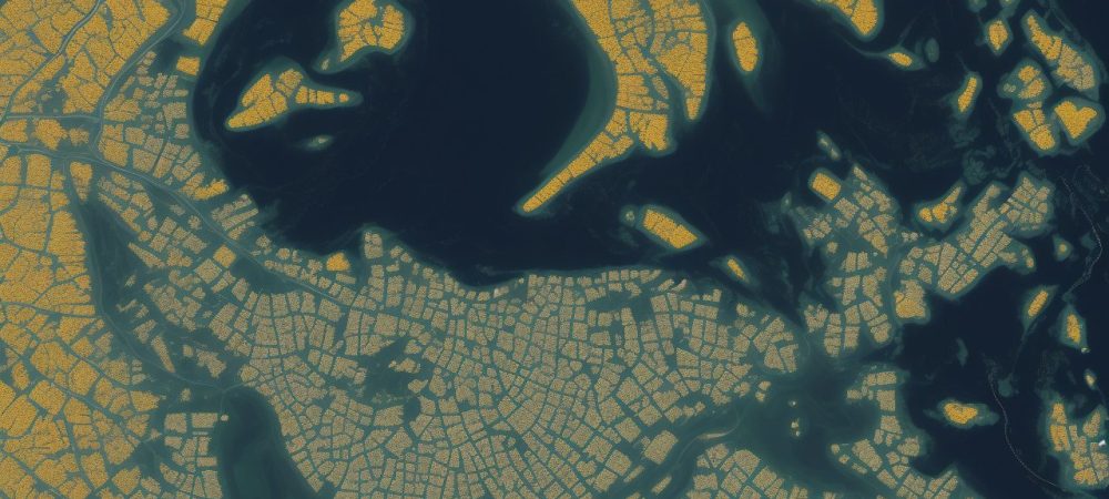 Ilustração de conceitos de governo aberto e inovação no serviço público com foco em transparência e participação cidadã