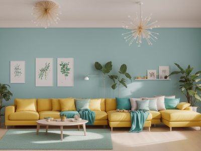 Representação visual da guarda compartilhada, com pais e filhos felizes, simbolizando harmonia e bem-estar familiar.