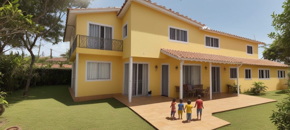 Imagem ilustrativa sobre guarda compartilhada, mostrando pais e filhos felizes, com foco em harmonia familiar e bem-estar infantil.