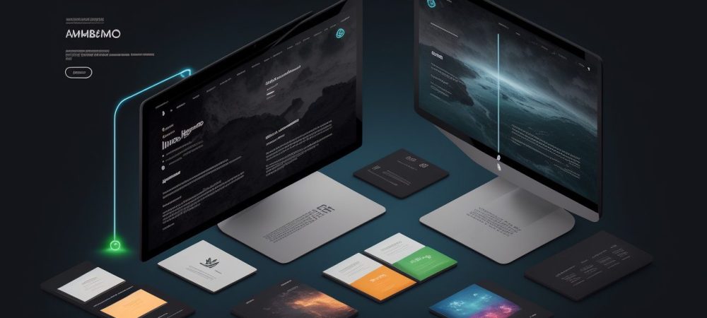 Ilustração de um desenvolvedor usando HTML5 e CSS para criar um site moderno, com destaque para as tags e estrutura semântica.