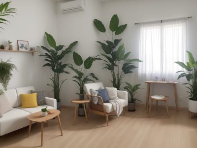 Representação visual de um ambiente de trabalho seguro e saudável, com foco na higiene ocupacional, mostrando colaboradores interagindo em um escritório moderno e arejado, com elementos que indicam a prevenção de riscos e o bem-estar.