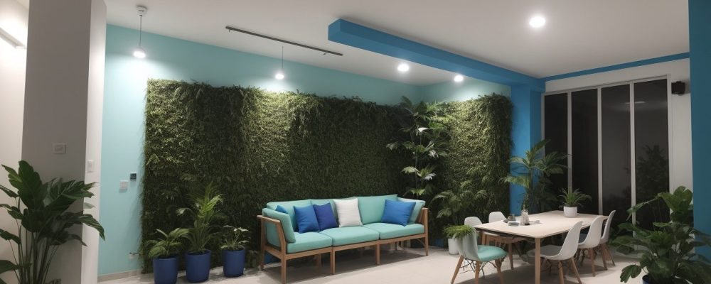 Ilustração de um ambiente de trabalho seguro e saudável, com foco em higiene ocupacional e bem-estar dos trabalhadores.