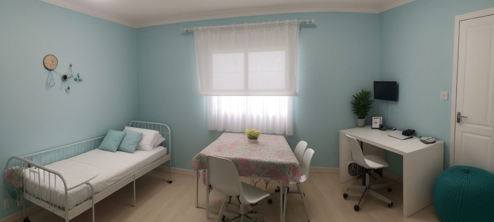 Representação visual de um ambiente de trabalho seguro e saudável, com foco na higiene ocupacional e seus benefícios para os servidores públicos